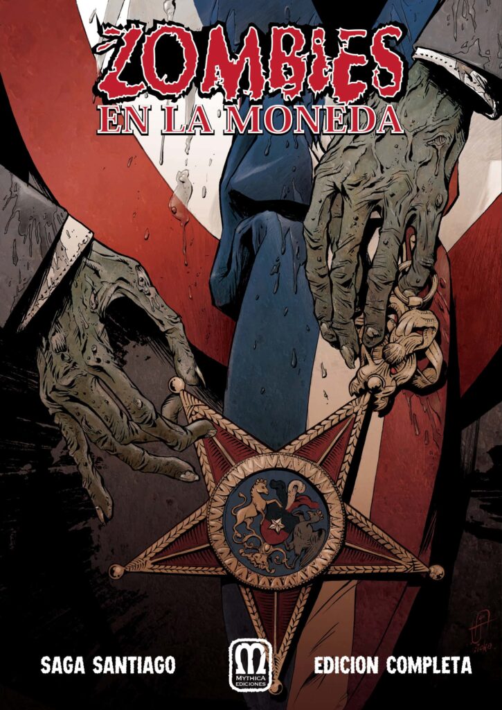 Portada comic Zombiens en la Moneda Mythica editorial