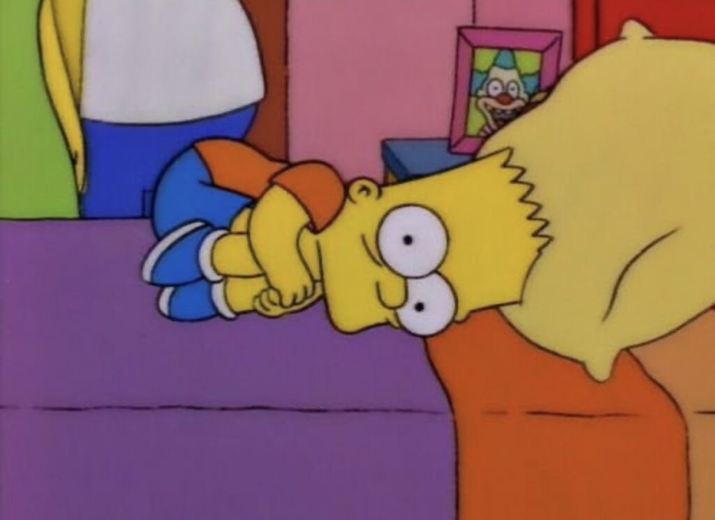 Simpsons Bart trauma