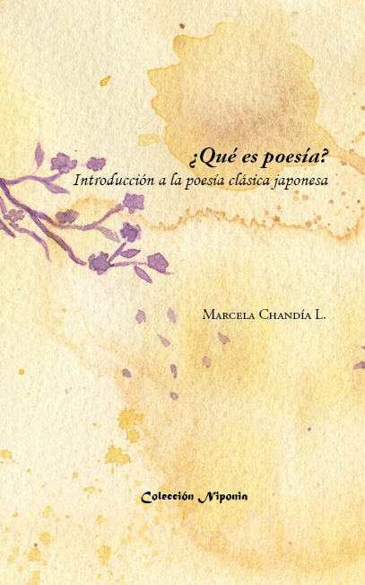 Portada libro qué es poesía, introducción a la poesía clásica japonesa