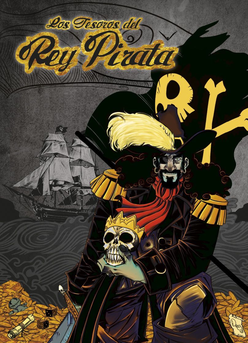 Tesoros rey pirata portada juego de mesa
