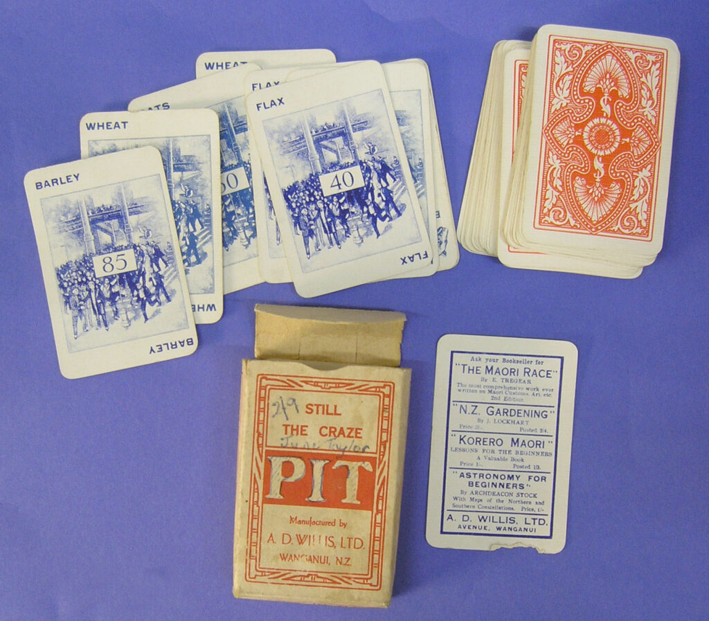 Pit juego de cartas antiguo