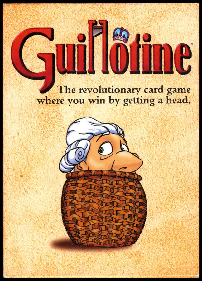 Guillotine portada juegos de cartas