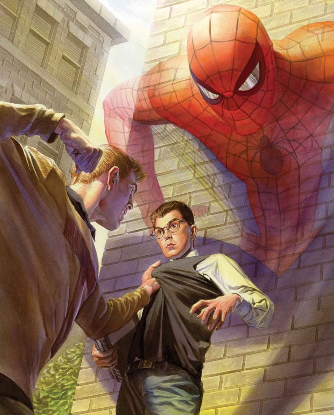 Spider-Man comic ilustración