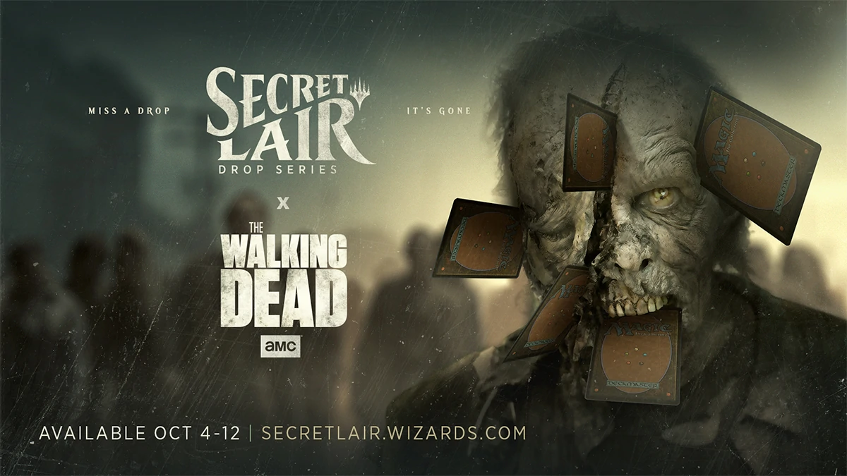 The Walking Dead Secret Lair anuncio