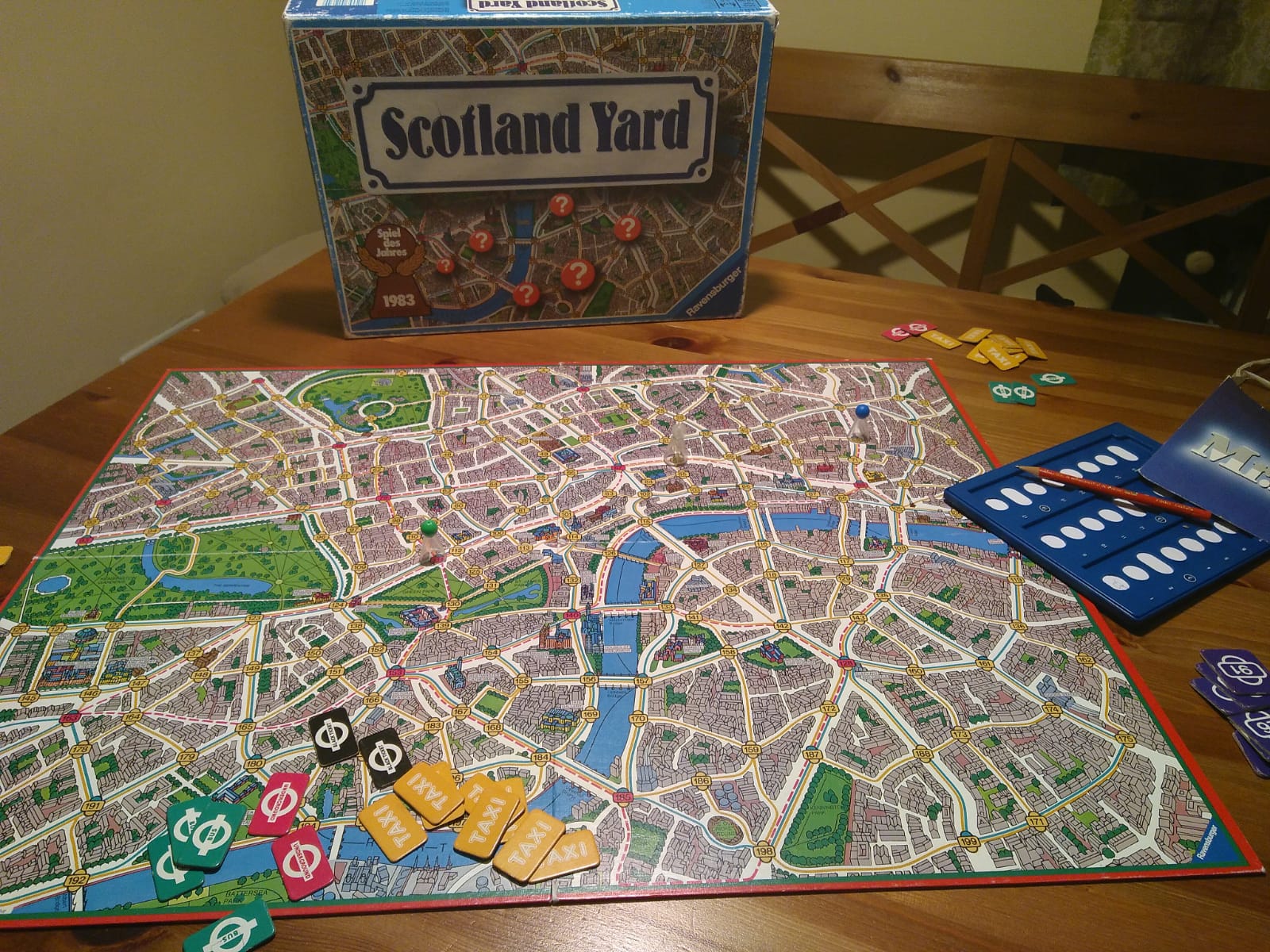 Juego de mesa Scotland Yard