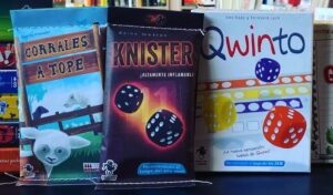 Qwinto, Knister y Corrales a Tope, los juegos roll and write de Fractal