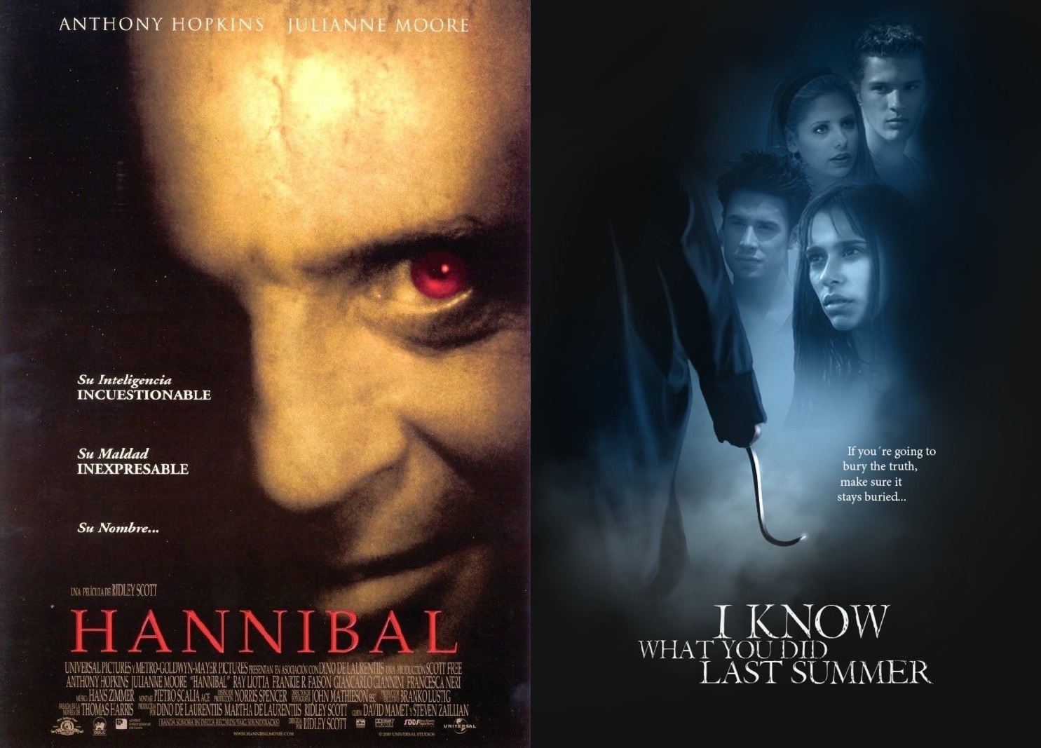 Hannibal vs. Se lo que hicieron el verano pasado terror